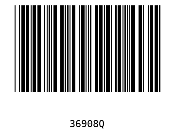 Bar code, type 39 36908