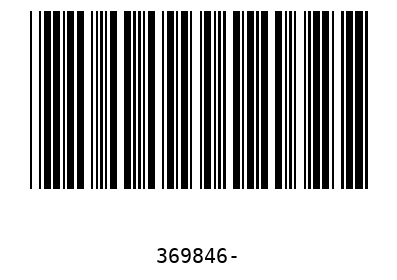 Bar code, type 39 369846