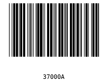 Bar code, type 39 37000