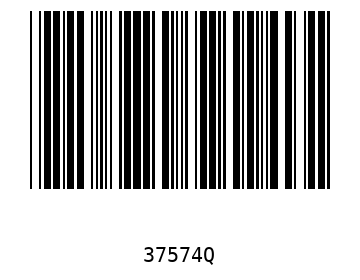 Bar code, type 39 37574