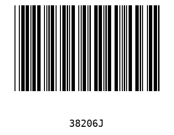 Bar code, type 39 38206