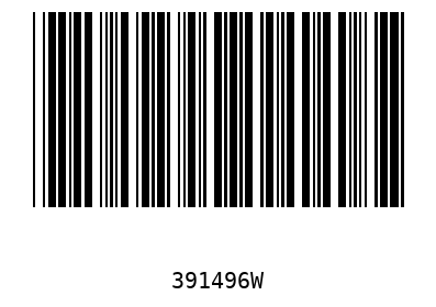 Bar code, type 39 391496