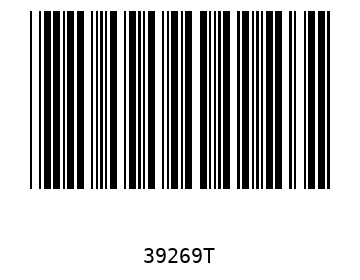 Bar code, type 39 39269