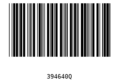 Bar code, type 39 394640