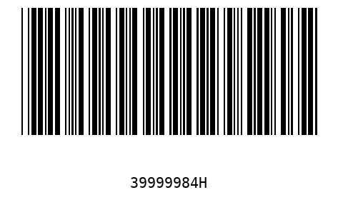 Bar code, type 39 39999984