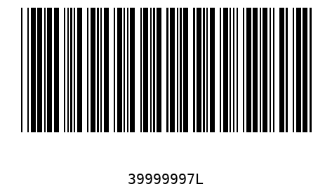 Bar code, type 39 39999997