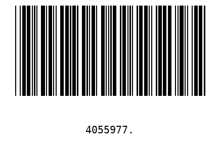 Bar code, type 39 4055977