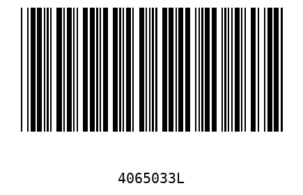 Bar code, type 39 4065033