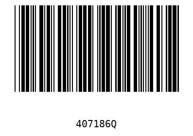 Bar code, type 39 407186