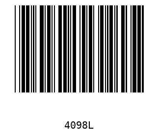 Bar code, type 39 4098