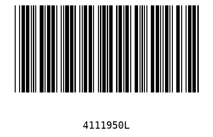 Bar code, type 39 4111950