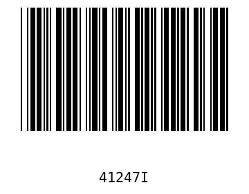 Bar code, type 39 41247