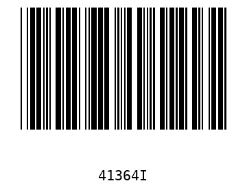 Bar code, type 39 41364
