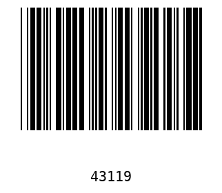 Bar code, type 39 4311