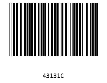 Bar code, type 39 43131