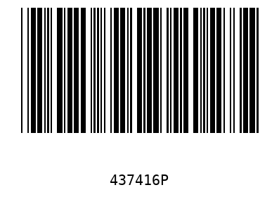 Bar code, type 39 437416