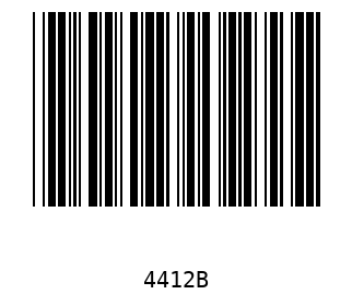 Bar code, type 39 4412
