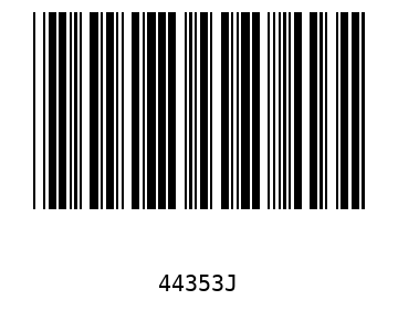 Bar code, type 39 44353