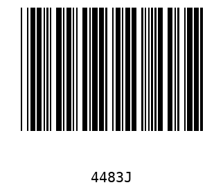 Bar code, type 39 4483