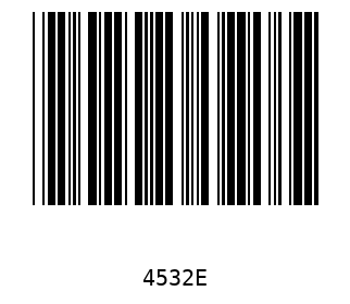 Bar code, type 39 4532