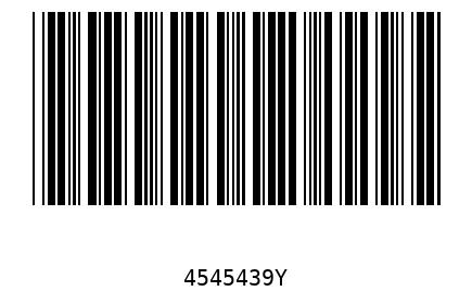 Bar code, type 39 4545439