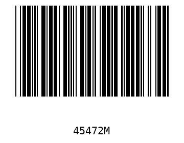 Bar code, type 39 45472