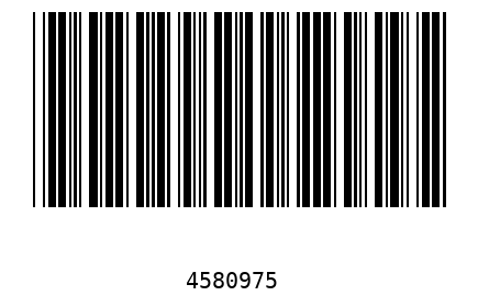 Bar code, type 39 4580975