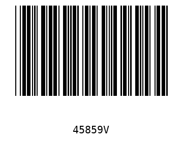Bar code, type 39 45859