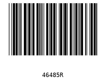Bar code, type 39 46485