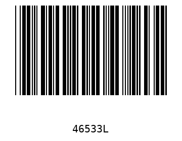 Bar code, type 39 46533