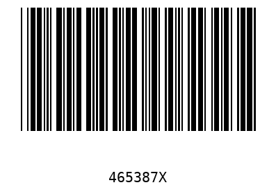 Bar code, type 39 465387