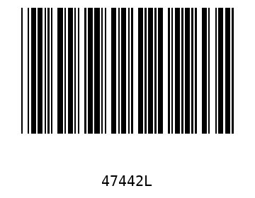 Bar code, type 39 47442