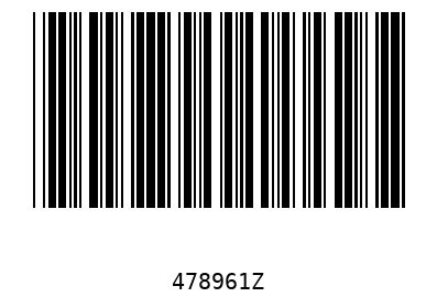 Bar code, type 39 478961