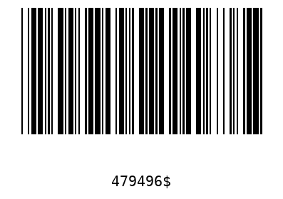 Bar code, type 39 479496