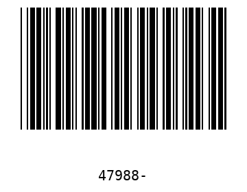 Bar code, type 39 47988
