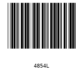 Bar code, type 39 4854