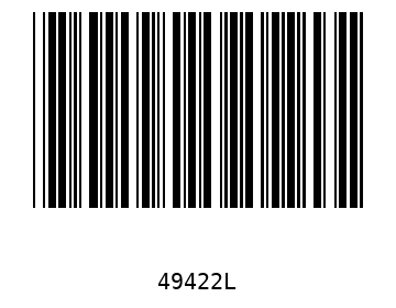 Bar code, type 39 49422