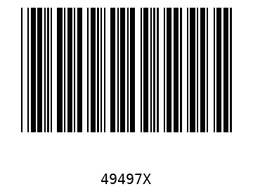 Bar code, type 39 49497