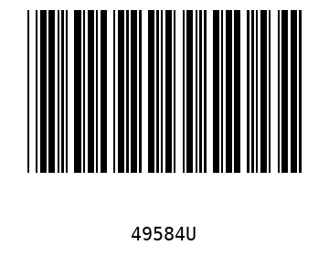 Bar code, type 39 49584