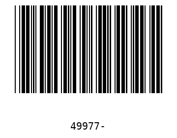 Bar code, type 39 49977