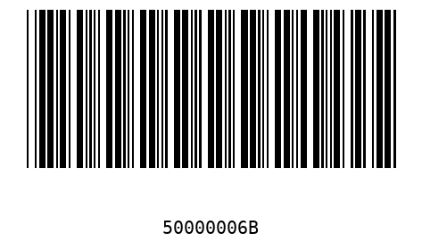 Bar code, type 39 50000006
