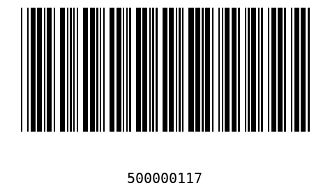 Bar code, type 39 50000011