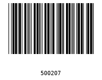 Bar code, type 39 50020