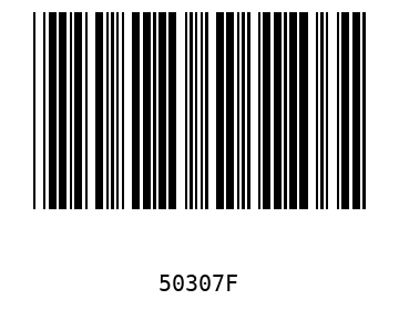 Bar code, type 39 50307