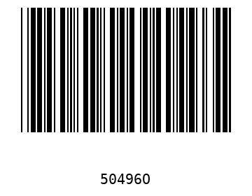 Bar code, type 39 50496