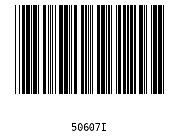 Bar code, type 39 50607