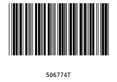 Bar code, type 39 506774