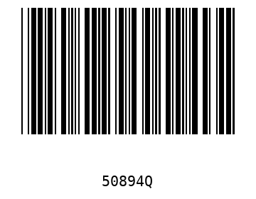 Bar code, type 39 50894