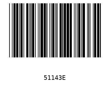 Bar code, type 39 51143