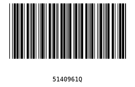Bar code, type 39 5140961